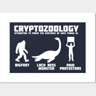 Cryptozoology Posters and Art